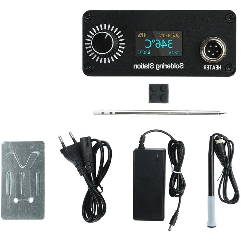 【A56X】T12 Portable Mini Digita - огляд і ціна T12 Soldering Station Oled