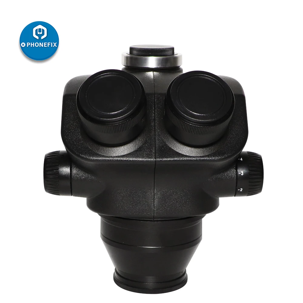 2020 Black 3.5X-90X 7X-45X Tri - огляд і ціна Trinocular Stereo Microscope 7X-45X