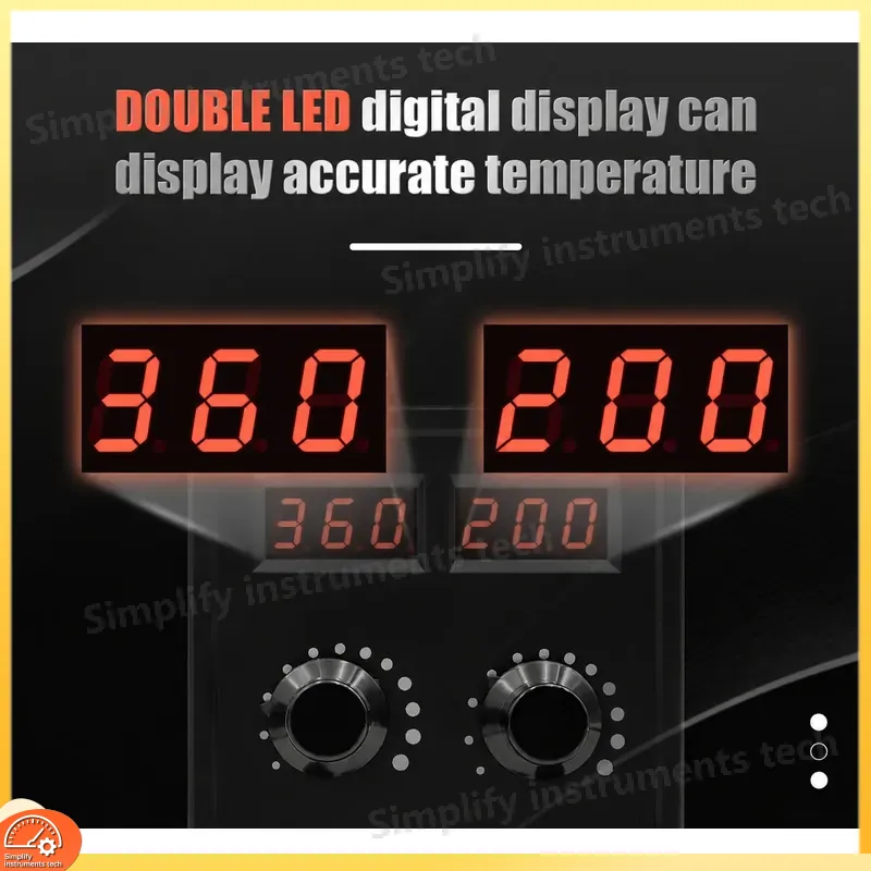 8586D Soldering Station 2 in 1 - огляд і ціна 2 In 1 Soldering Rework Station 750W