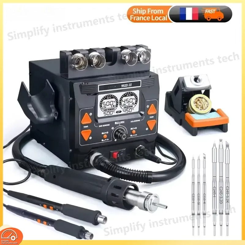 Silverflo 992D III 1220W Solde - огляд і ціна C210 Precision Soldering Station