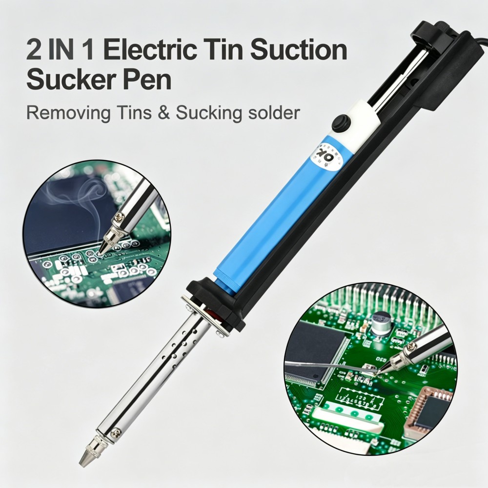 Electric Desoldering Machine P - огляд і ціна Desoldering Pump Electric Vacuum Station