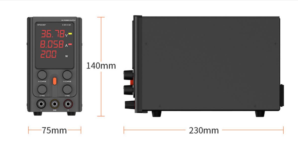 30V/5A/10A adjustable four-bit - огляд і ціна High Precision Dc Power Supply 30V 10A