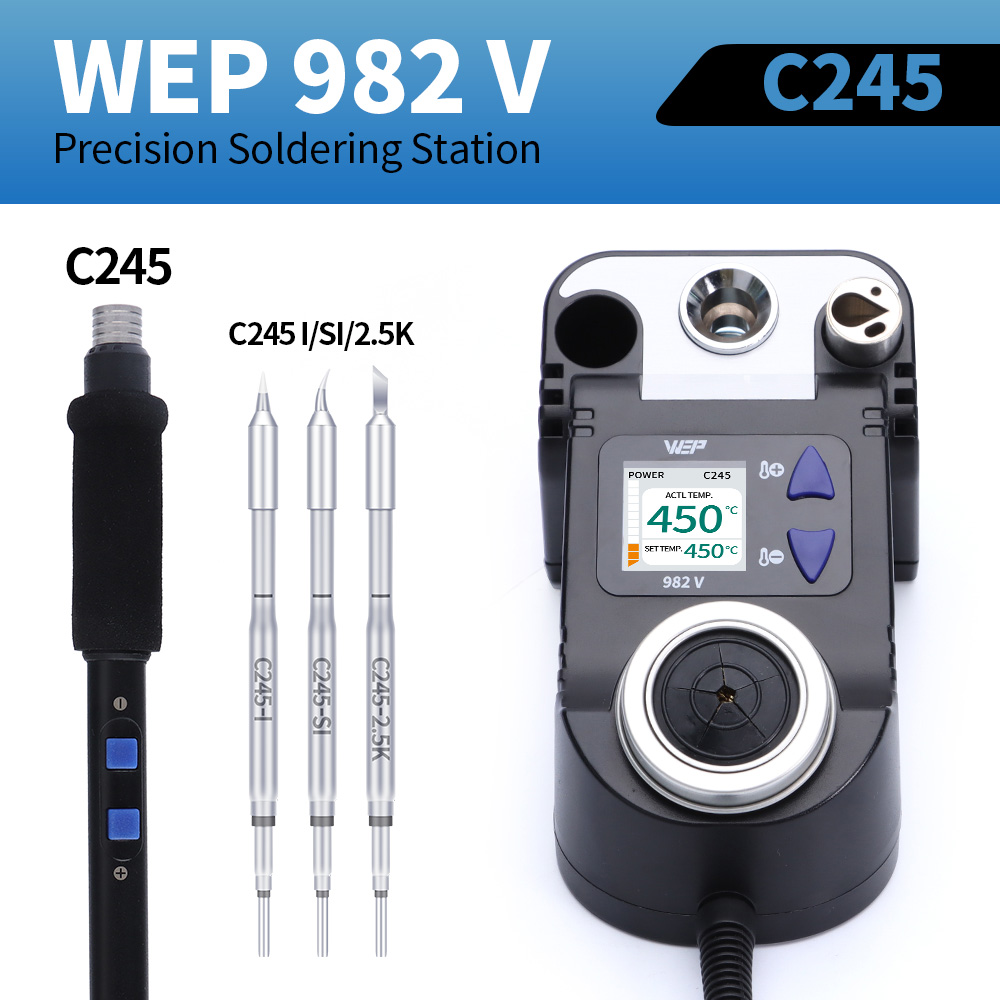 WEP Precision Soldering Iron K - огляд і ціна C210 Precision Soldering Station