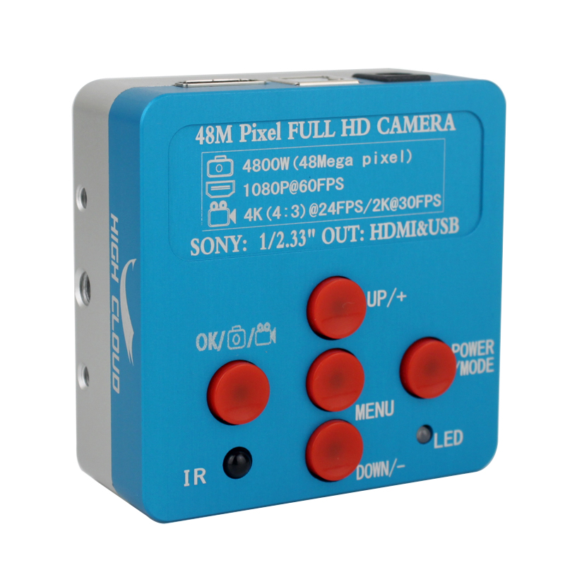 48MP 4K HDMI USB Video Camera  - огляд і ціна Simul-Focal Industrial Microscope 4K Hdmi