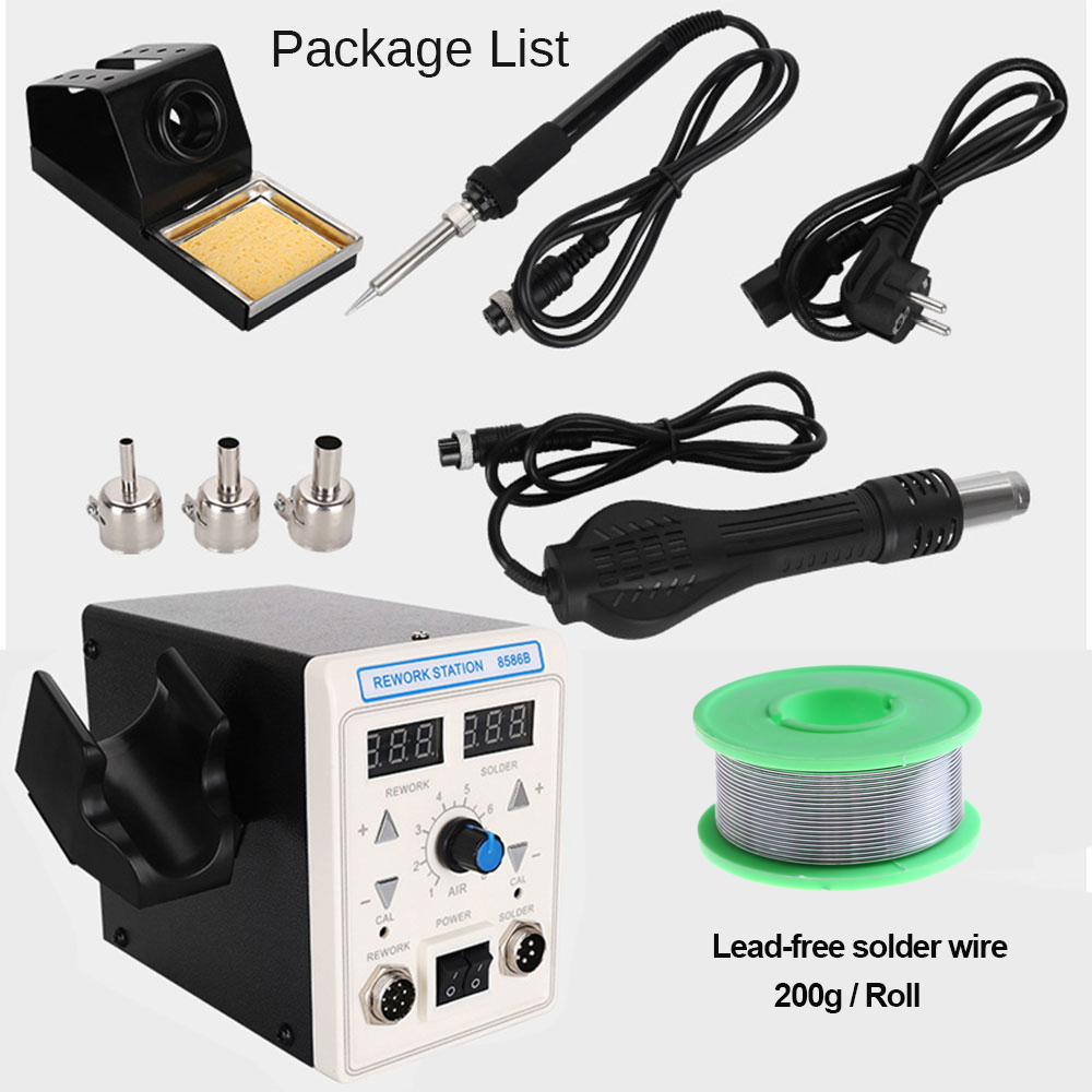 APD-8586B 750W Digital ESD 2 i - огляд і ціна 2 In 1 Soldering Rework Station 750W