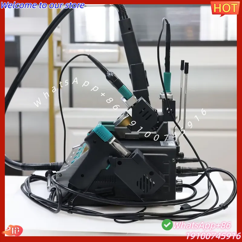 2026Hot YIHUA-948D IV 5-in-1 S - огляд і ціна Desoldering Pump Electric Vacuum Station