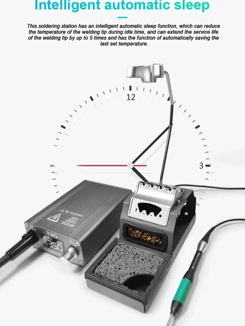 OSS T115 Micro Nano Electric S - огляд і ціна C115 Nano Soldering Iron Station