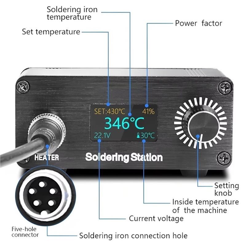 AB11-T12 For Home Repairing So - огляд і ціна T12 Soldering Station Oled