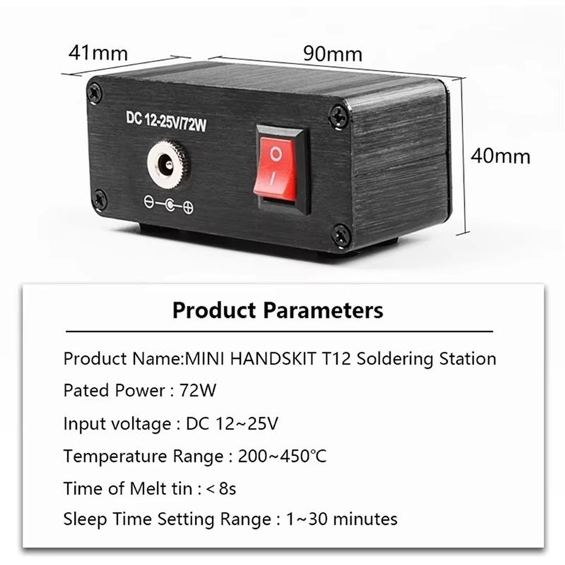 AB11-T12 For Home Repairing So - огляд і ціна T12 Soldering Station Oled