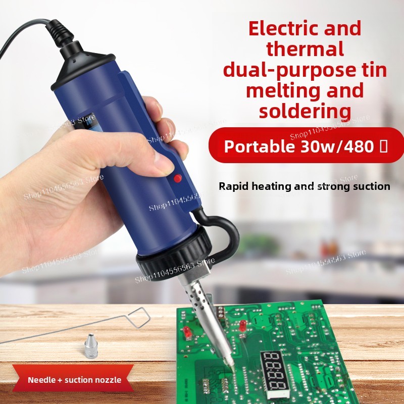 Electric Desoldering Gun with  - огляд і ціна Desoldering Pump Electric Vacuum Station