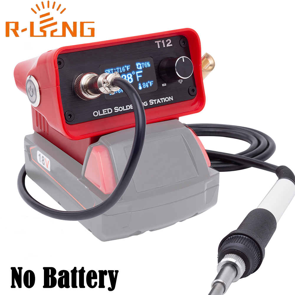 OLED T12 Soldering Iron Statio - огляд і ціна T12 Soldering Station Oled
