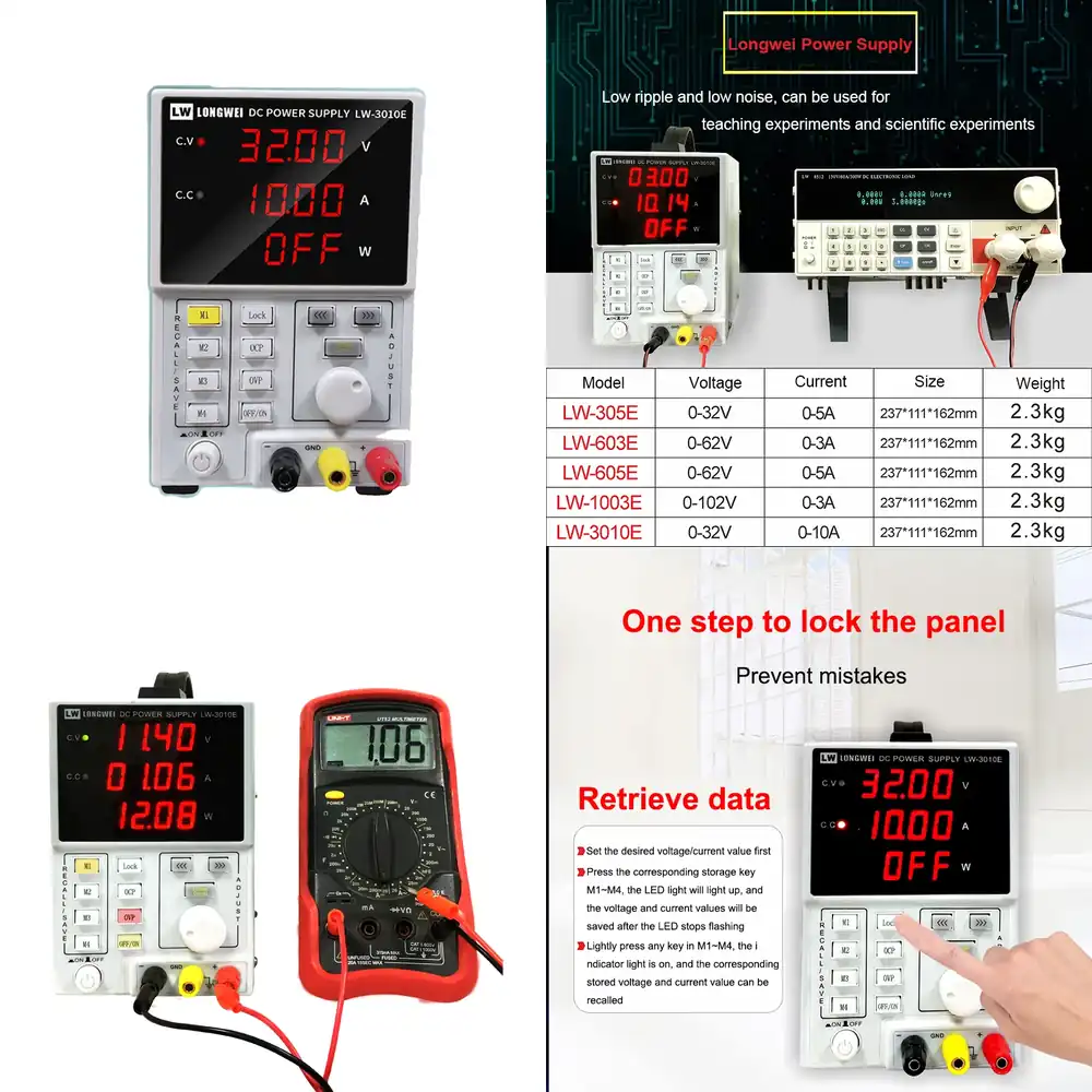 New Product 30v 10a Adjustable - огляд і ціна High Precision Dc Power Supply 30V 10A