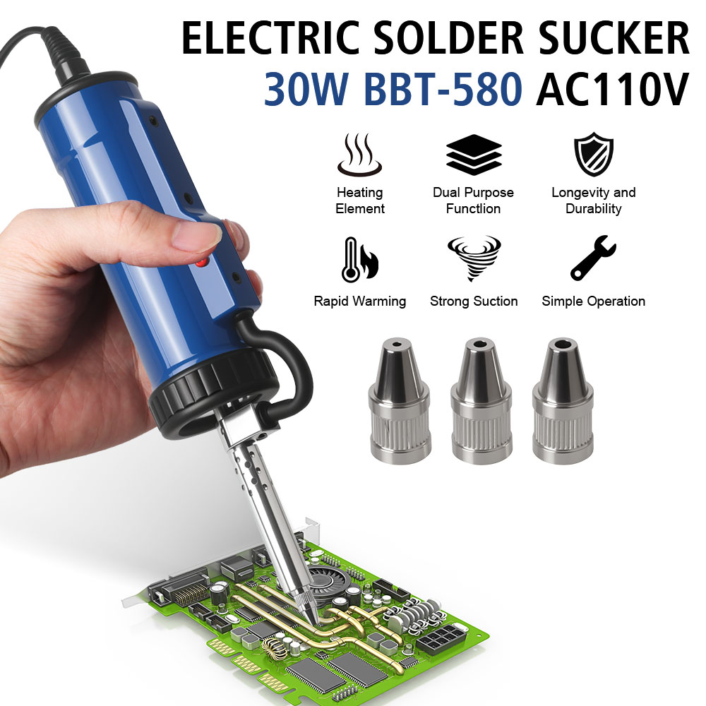 Vacuum Soldering Electric Sold - огляд і ціна Desoldering Pump Electric Vacuum Station
