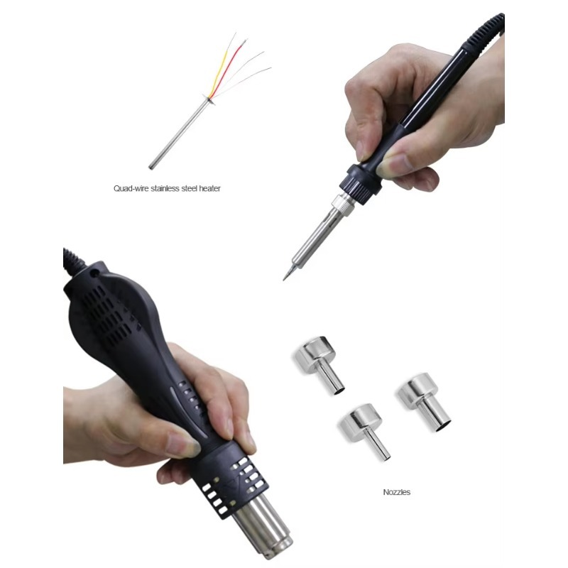ATTEN AT8586 2 in 1 750W Lead  - огляд і ціна 2 In 1 Soldering Rework Station 750W