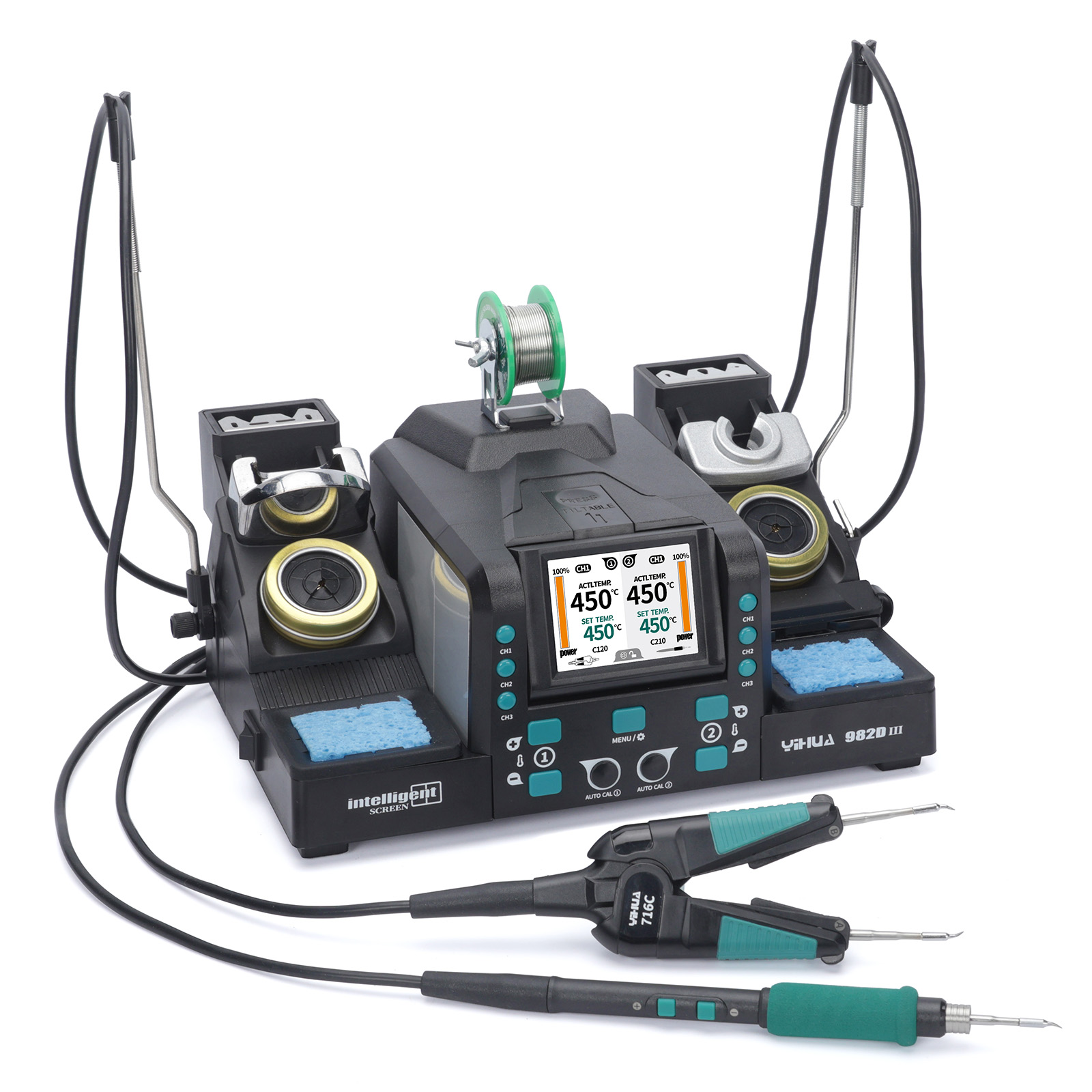 YIHUA 982D-III Compatible With - огляд і ціна C210 Precision Soldering Station