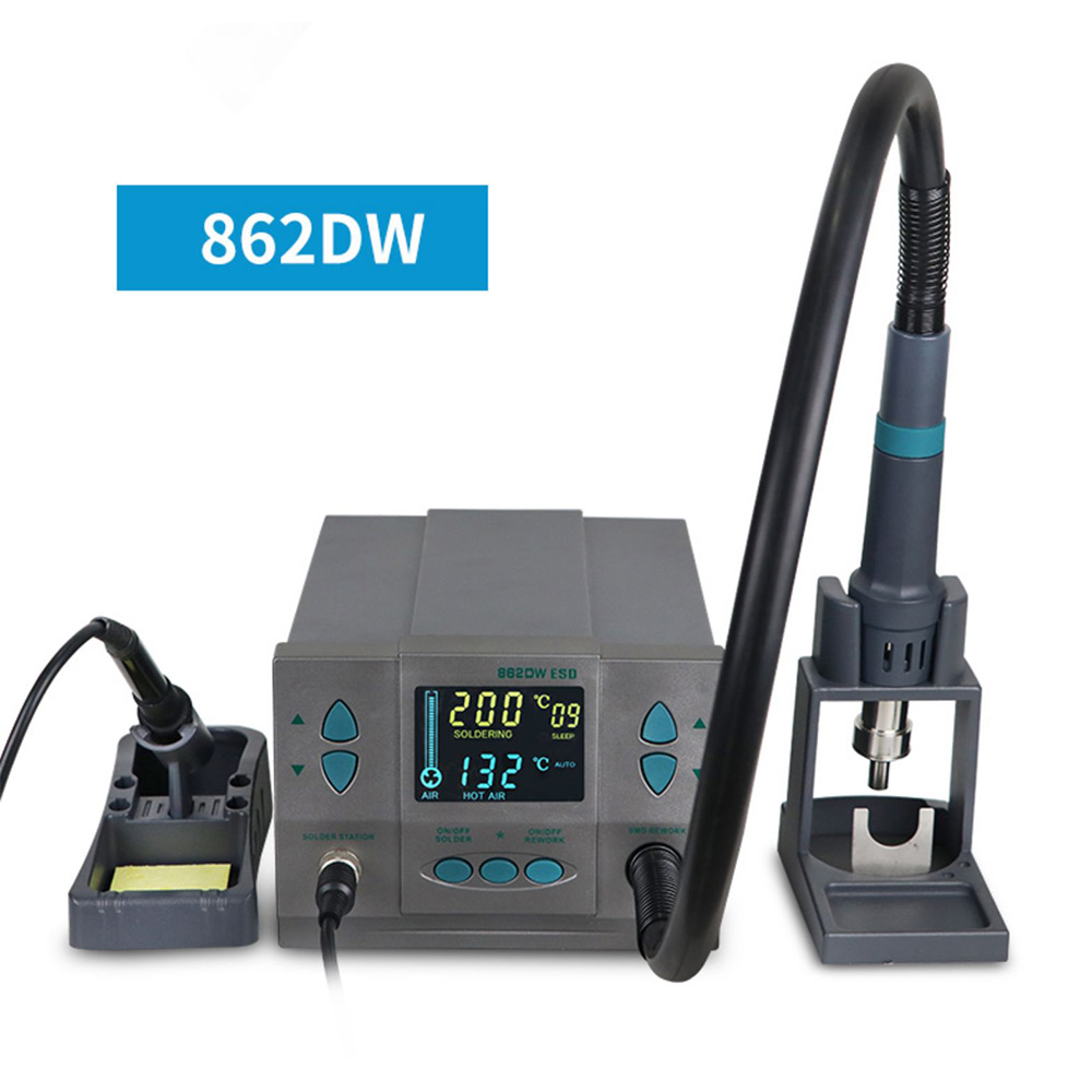 1000W/1300W Soldering Stations - огляд і ціна Hot Air Rework Station 861Dw