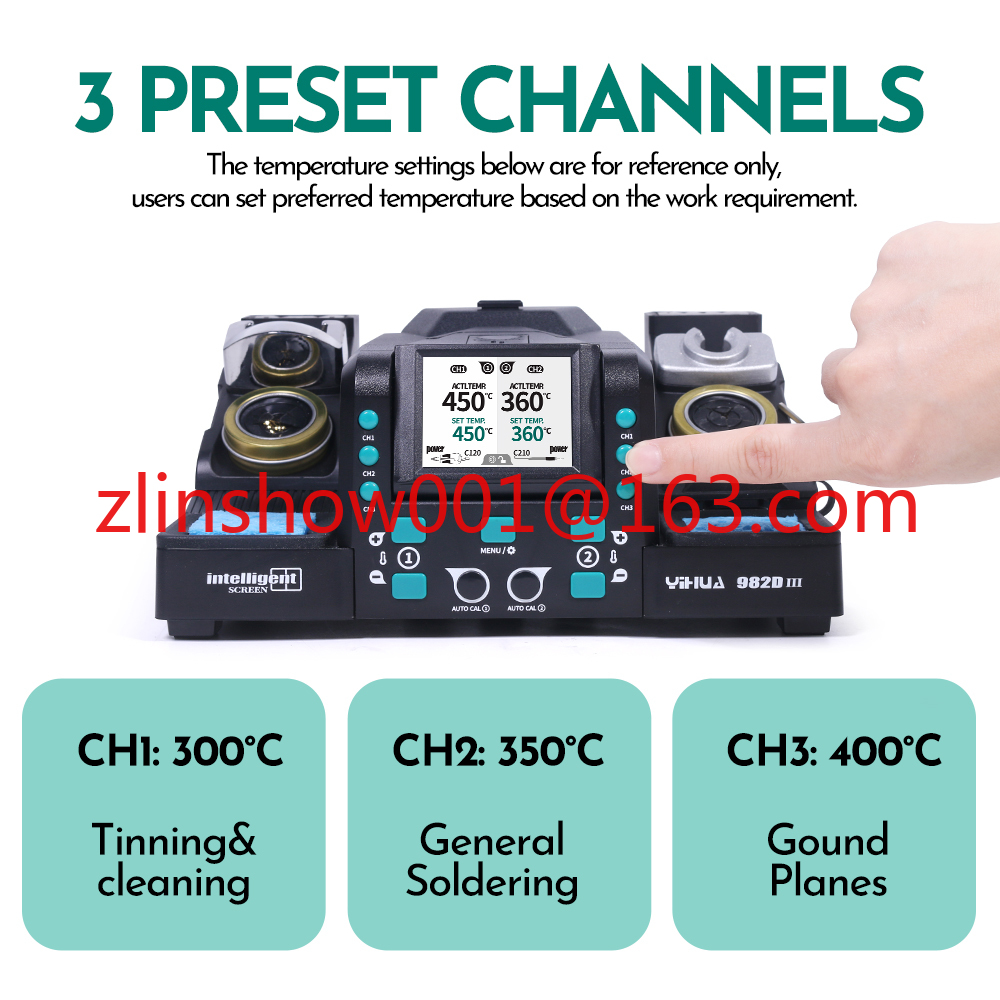 Precision Tweezers Soldering I - огляд і ціна C210 Precision Soldering Station