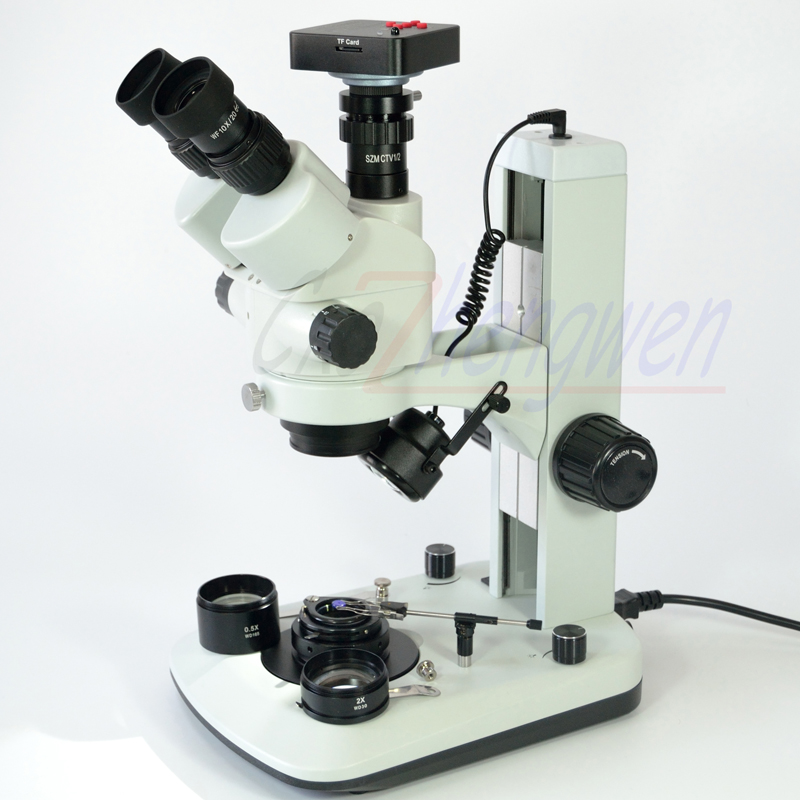 FYSCOPE 3.5X-90X 7X-45X Advanc - огляд і ціна Trinocular Stereo Microscope 7X-45X