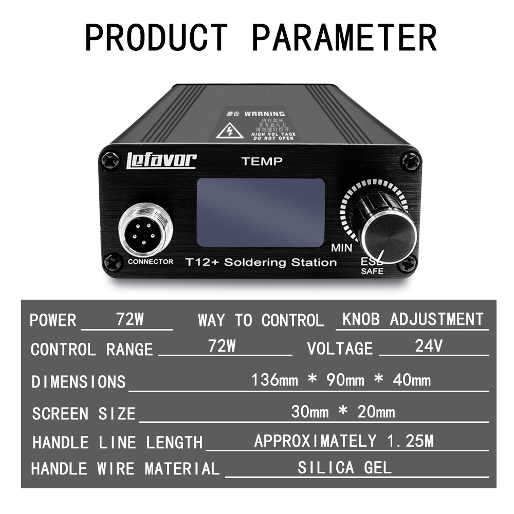 T12+ Soldering Station Solderi - огляд і ціна T12 Soldering Station Oled